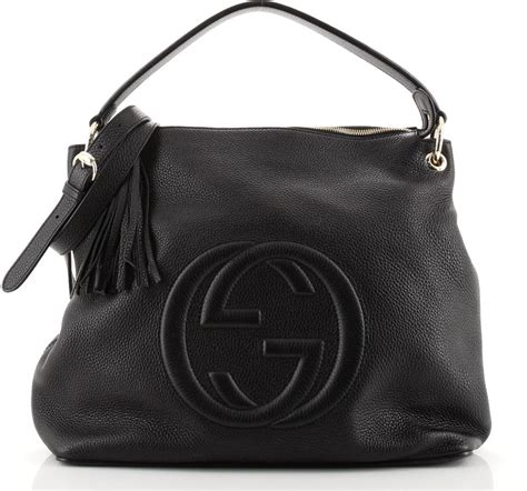 gucci soho convertible hobo leather large|Gucci Soho Convertible Hobo Leather Large .